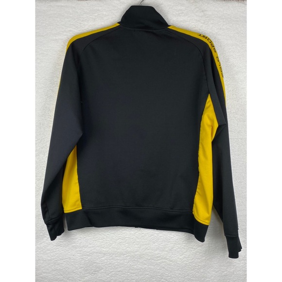 Polo Sport Ralph Lauren RL-67 Track Jacket Mens XL Black Yellow Vintage 90s Zip - Picture 3 of 11